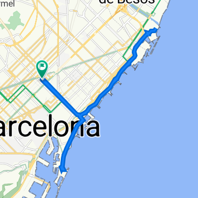 Carrer de la Marina, 187, Barcelona a Carrer de la Marina, 187–199, Barcelona