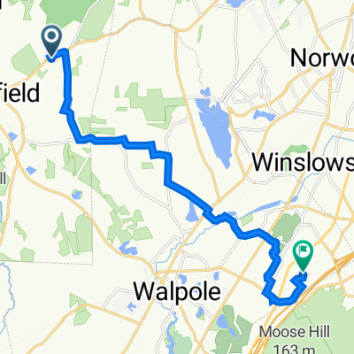 230 Main St, Medfield to 3110 Cricket Ln, Walpole
