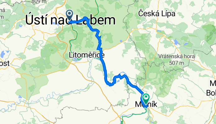 Ústí nad Labem Mělník