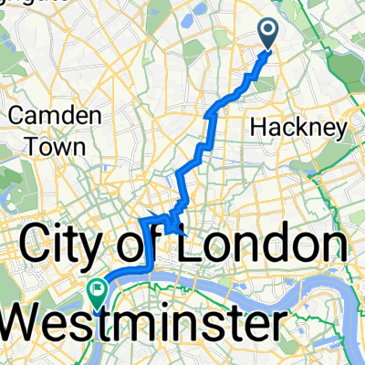 198 Evering Road, London to Cycle Superhighway 3, London