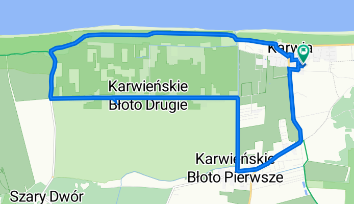 Srebrna 17, Karwia do Srebrna 17, Karwia