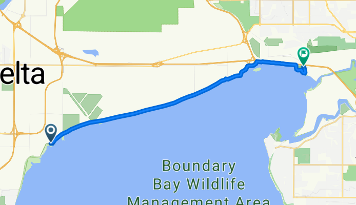 Boundary Bay Dyke Trail, Delta to 48 Avenue 13030, Surrey