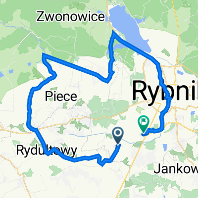 Górnośląska 80, Rybnik do Hetmańska 7, Rybnik