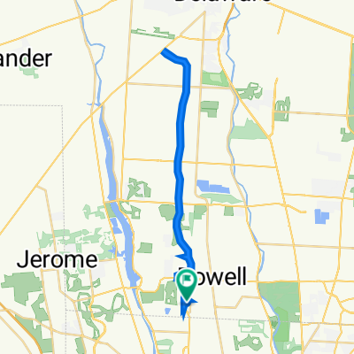 4026 N Hampton Dr, Powell to 10351 Sawmill Pkwy, Powell