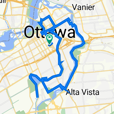 Metcalfe St, Ottawa to Metcalfe St, Ottawa