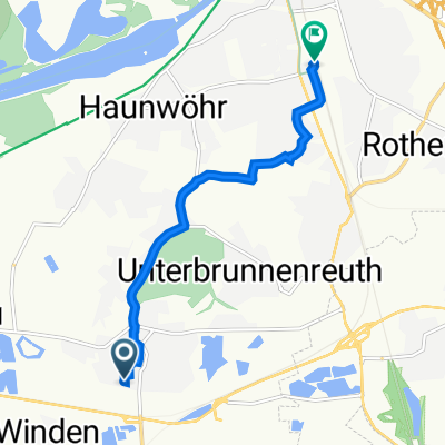 Vogelweidestraße 22, Ingolstadt nach Bahnhofstraße 6, Ingolstadt