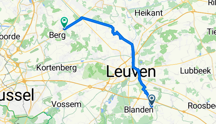 Merenstraat, Oud-Heverlee naar Stationsstraat 7–29, Kampenhout