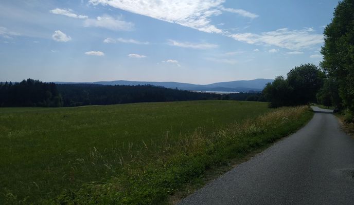 Photo 1 of the Bikemap route "Lipno Juh"