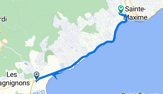 1560 Route du Littoral, Grimaud à 26 Boulevard des Bruyères, Sainte-Maxime