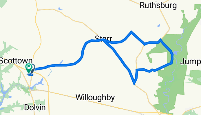 Chesapeake College to Tuckahoe Park and Back
