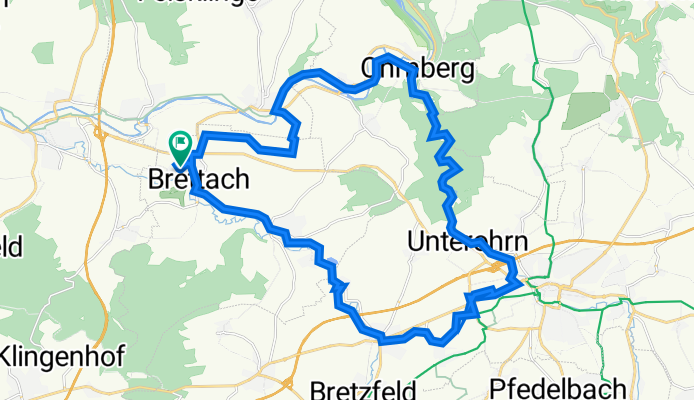 Kernerstraße 4, Langenbrettach nach Kernerstraße 1/1, Langenbrettach