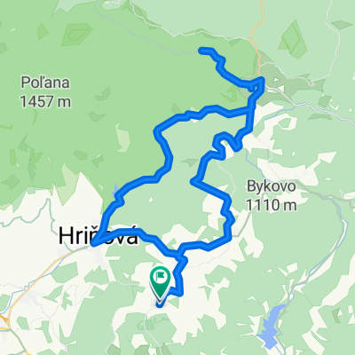 Podpoľanie - okruh pod Poľanou