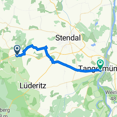 Stendal nach Lindenstraße 1, Tangermünde