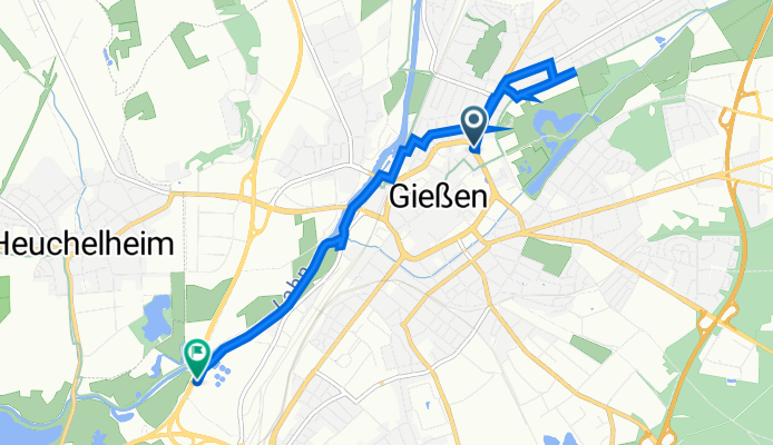 Ostanlage, Giessen à B429, Giessen