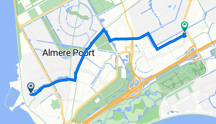 Verlengde Duinvalleiweg 315, Almere a Televisieweg 2, Almere