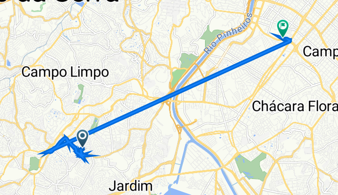 Rota desde Rua Manuel Bordalo Pinheiro 386