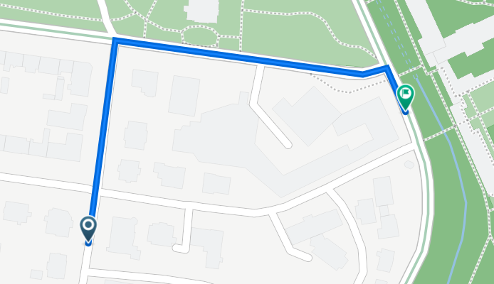 Richard-Wagner-Straße 6, Bad Elster nach Badstraße 21, Bad Elster