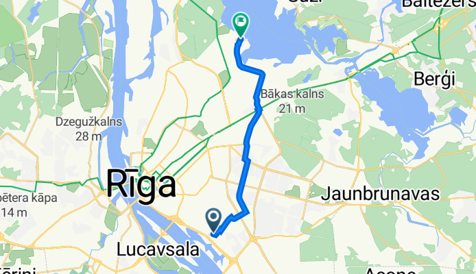 Grēdu iela 3, Rīga to Brēmenes iela 9, Rīga