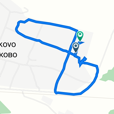 От Ивановская улица 5, Марково до Ивановская улица 9, Марково
