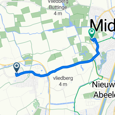 Duinstraat 18, Koudekerke nach Michaelsdreef 21, Middelburg