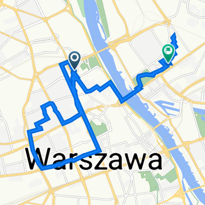 Międzyparkowa 4, Warszawa do Wileńska 23, Warszawa