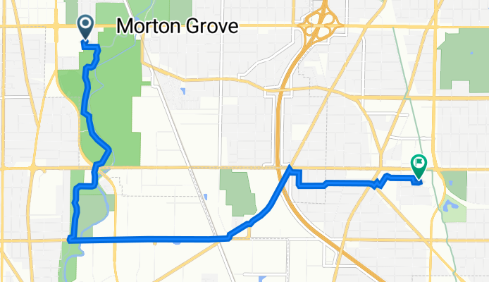 6737 Dempster St, Morton Grove to 4847 Louise Ave, Skokie