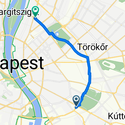 Könyves Kálmán körút 13., Budapest to Angyalföldi utca 6., Budapest