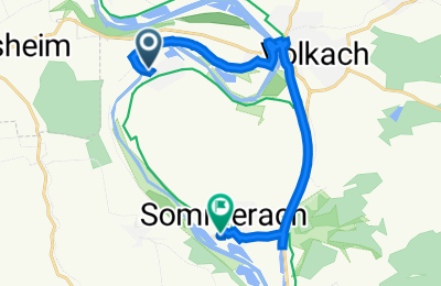 Route in der Bikemap App öffnen