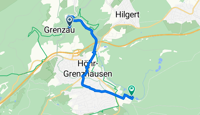 Brexbachstraße 11-17, Höhr-Grenzhausen nach Bergstraße 91, Höhr-Grenzhausen