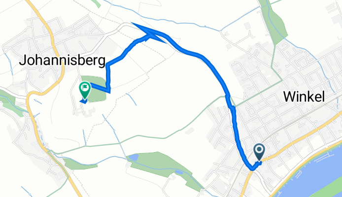 Hauptstraße 122, Oestrich-Winkel nach Geisenheim