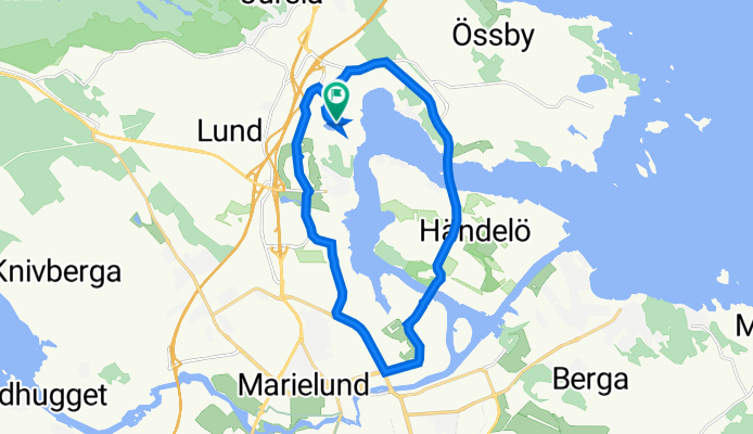 Fodervägen 13, Åby to Fodervägen 6, Åby