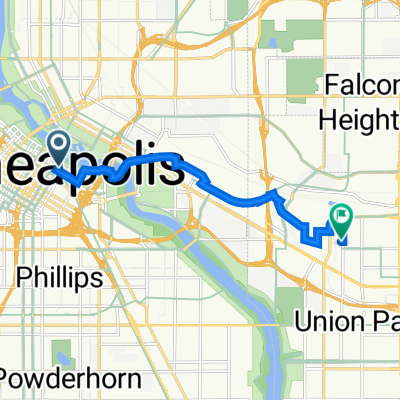 205 Park Ave, Minneapolis to 755 Prior Ave N, Saint Paul