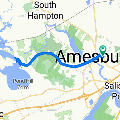 Elm Street 117, Amesbury to Elm Street 117, Amesbury