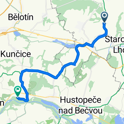 Polouvsí 9, Jeseník nad Odrou to Špičky, Špičky
