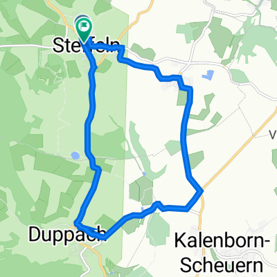 Hochstraße 7, Steffeln to Hochstraße 5, Steffeln
