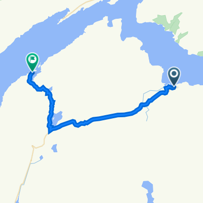 Route to Vestvågvegen 628