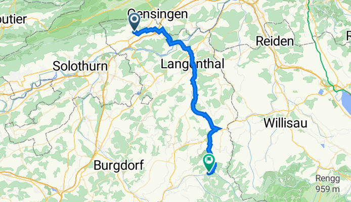 Kirchgasse 1B, Oberbipp nach Wasen im Emmental