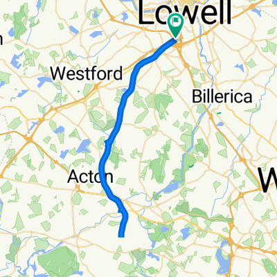 Bruce Freeman Lowell &gt; Concord &amp; back