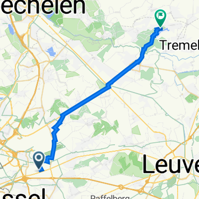 Ikaroslaan 20, Zaventem to Achiel Cleynhenslaan 158, Keerbergen