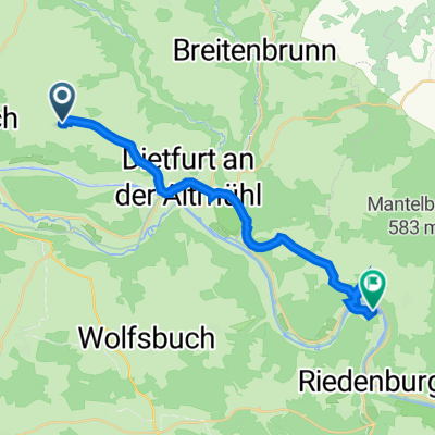 Straße O 4, Beilngries nach St Agatha 2, Riedenburg