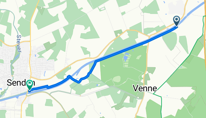 Hiltrup, Münster nach Mühlenstraße 16B, Senden