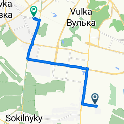 Володимира Вернадського вулиця, Львів to Садова вулиця, 2Д, Львів