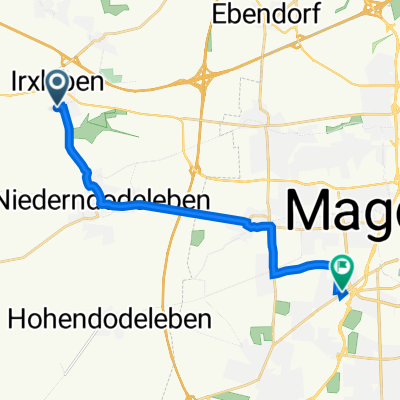 Fasanenweg 22, Hohe Börde nach Braunschweiger Straße 108, Magdeburg