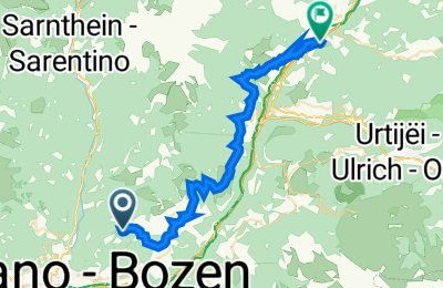 Route in der Bikemap App öffnen