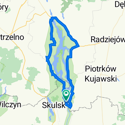 Kamper Gopło 55 km