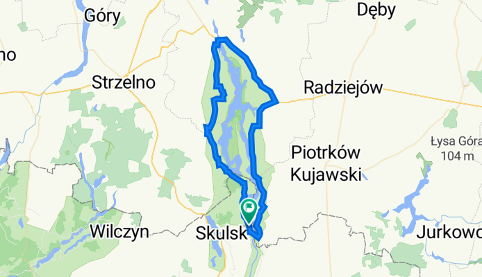 Kamper Gopło 55 km