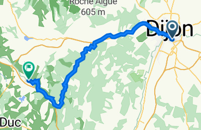Route in der Bikemap App öffnen