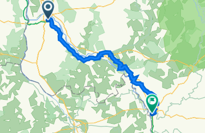 Route in der Bikemap App öffnen