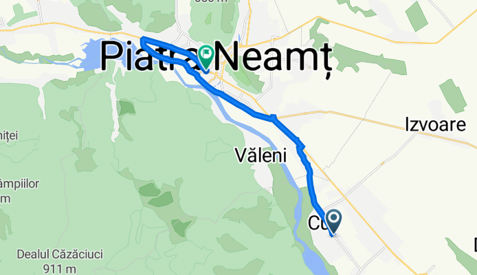Route from DC130 207, Cut