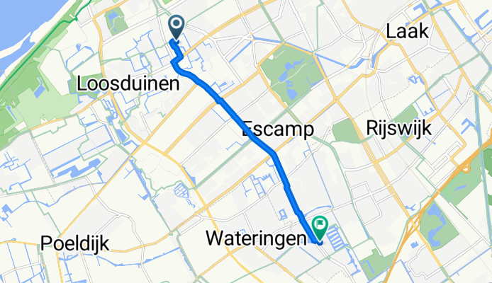 Avocadostraat 2, Den Haag naar Tallinnhof 3, Den Haag